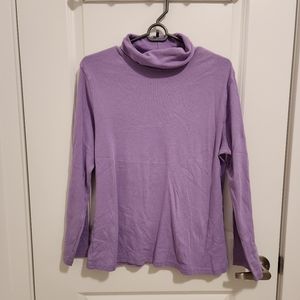 Purple Turtleneck